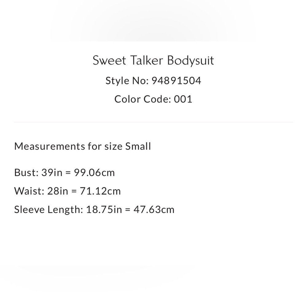 NWT Free People Sweet Talker Bodysuit - Picture 6 of 6